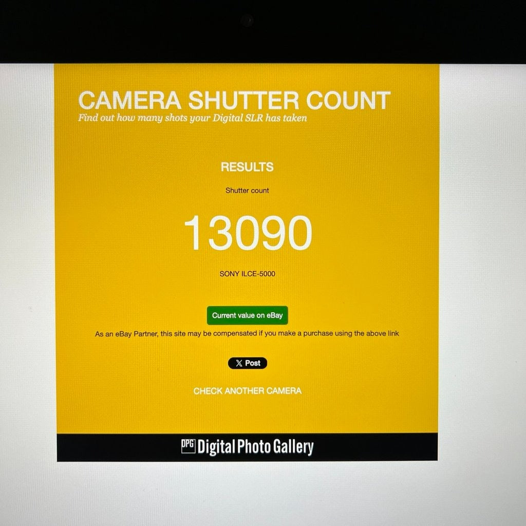 Used Sony A5000 Mirrorless Camera | 20.1MP 🍇📷