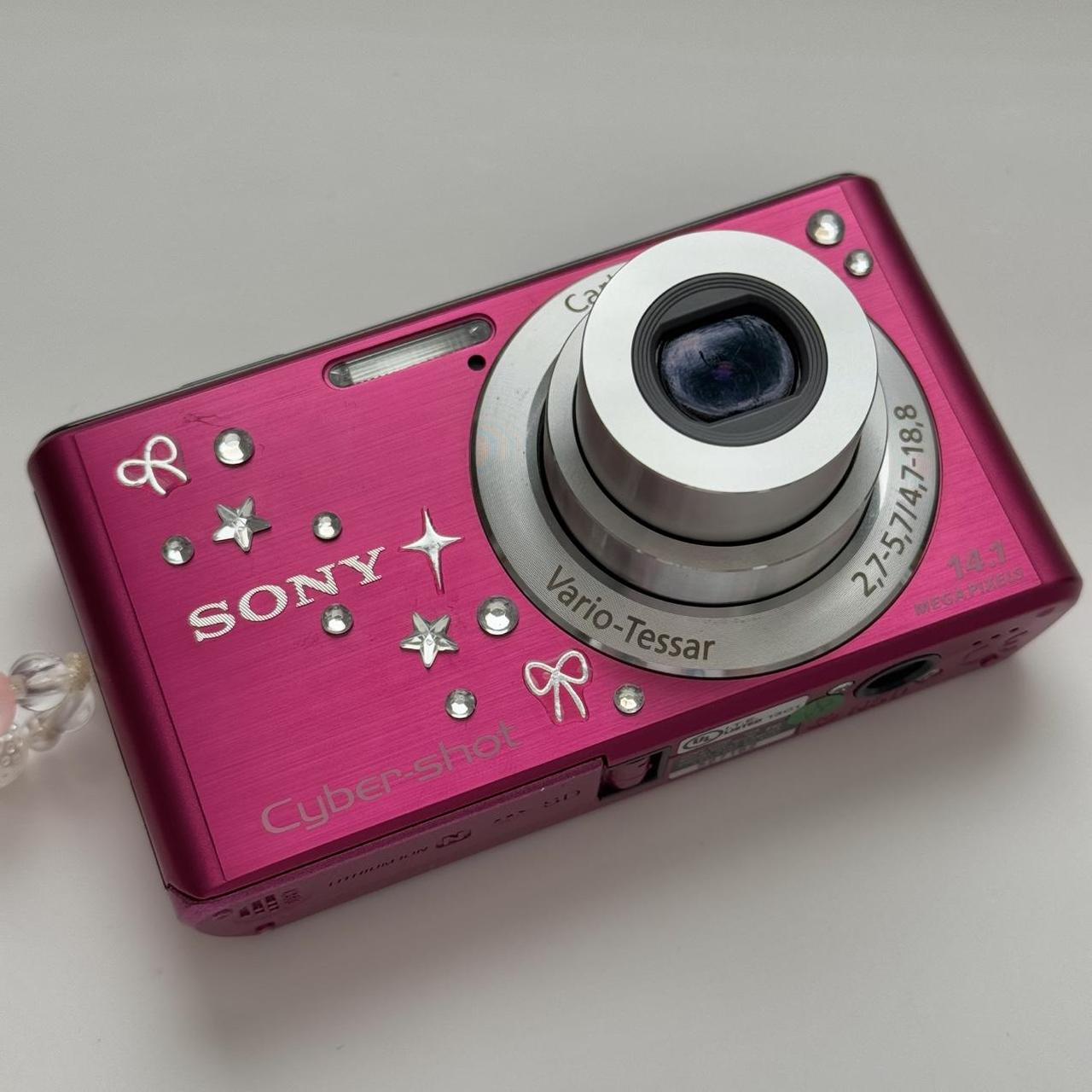 Used Sony CyberShot W530 ๐ โนห๐ Hot Pink Digital Camera Bundle