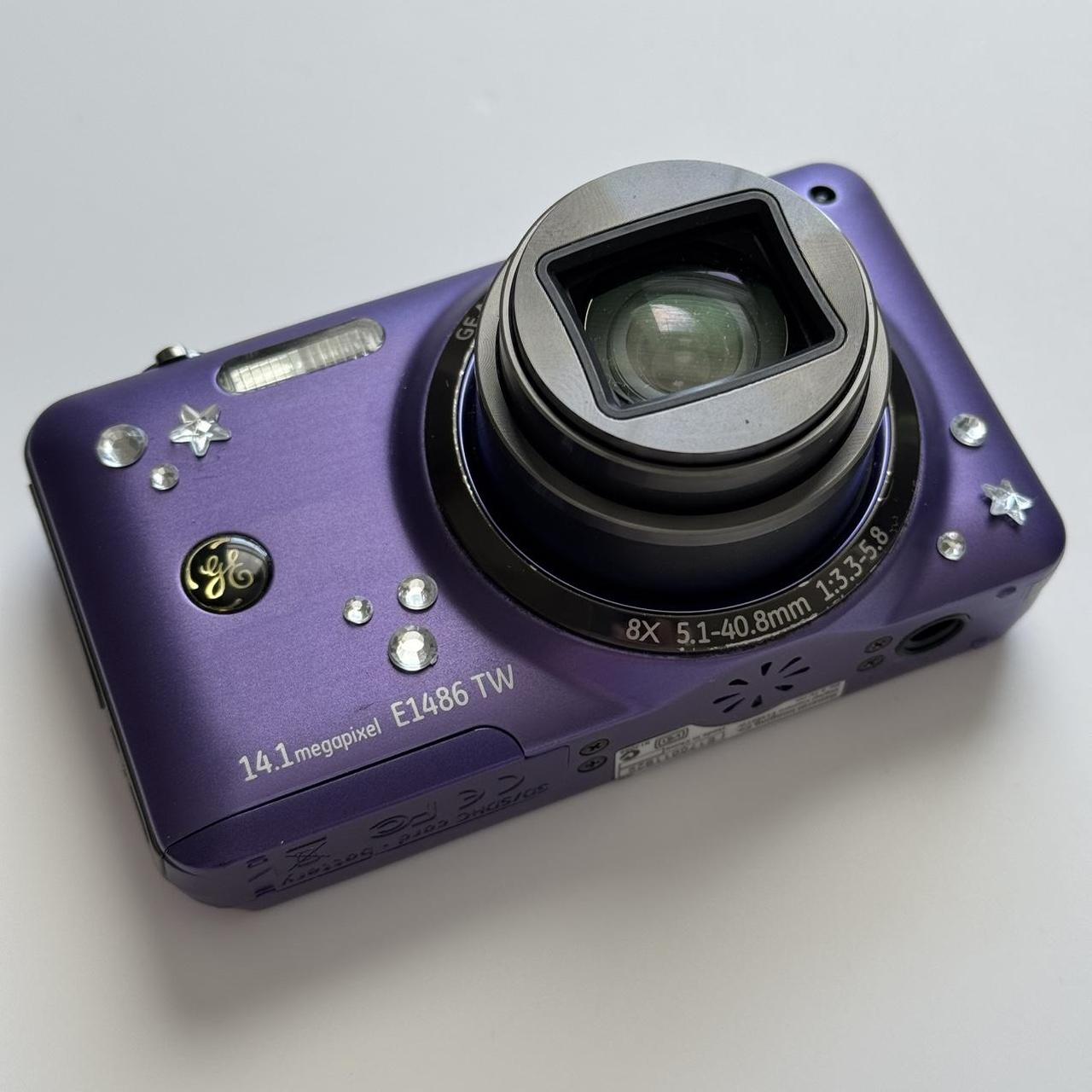 Used E1486TW π βΛπ Purple Digital Camera