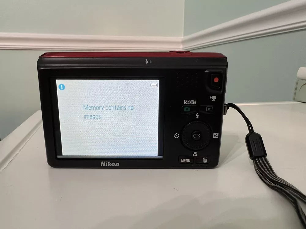 Used Nikon Coolpix S6800 16.0MP Compact Digital Camera with 12x Optical Zoom 🍥🎀📷