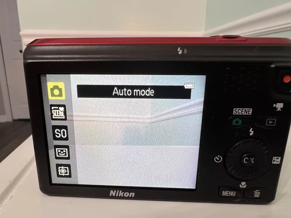 Used Nikon Coolpix S6800 16.0MP Compact Digital Camera with 12x Optical Zoom 🍥🎀📷