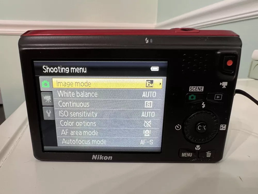 Used Nikon Coolpix S6800 16.0MP Compact Digital Camera with 12x Optical Zoom 🍥🎀📷