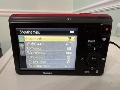 Used Nikon Coolpix S6800 16.0MP Compact Digital Camera with 12x Optical Zoom 🍥🎀📷