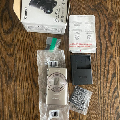 Canon PowerShot Elph 360 HS (Silver) 📷
