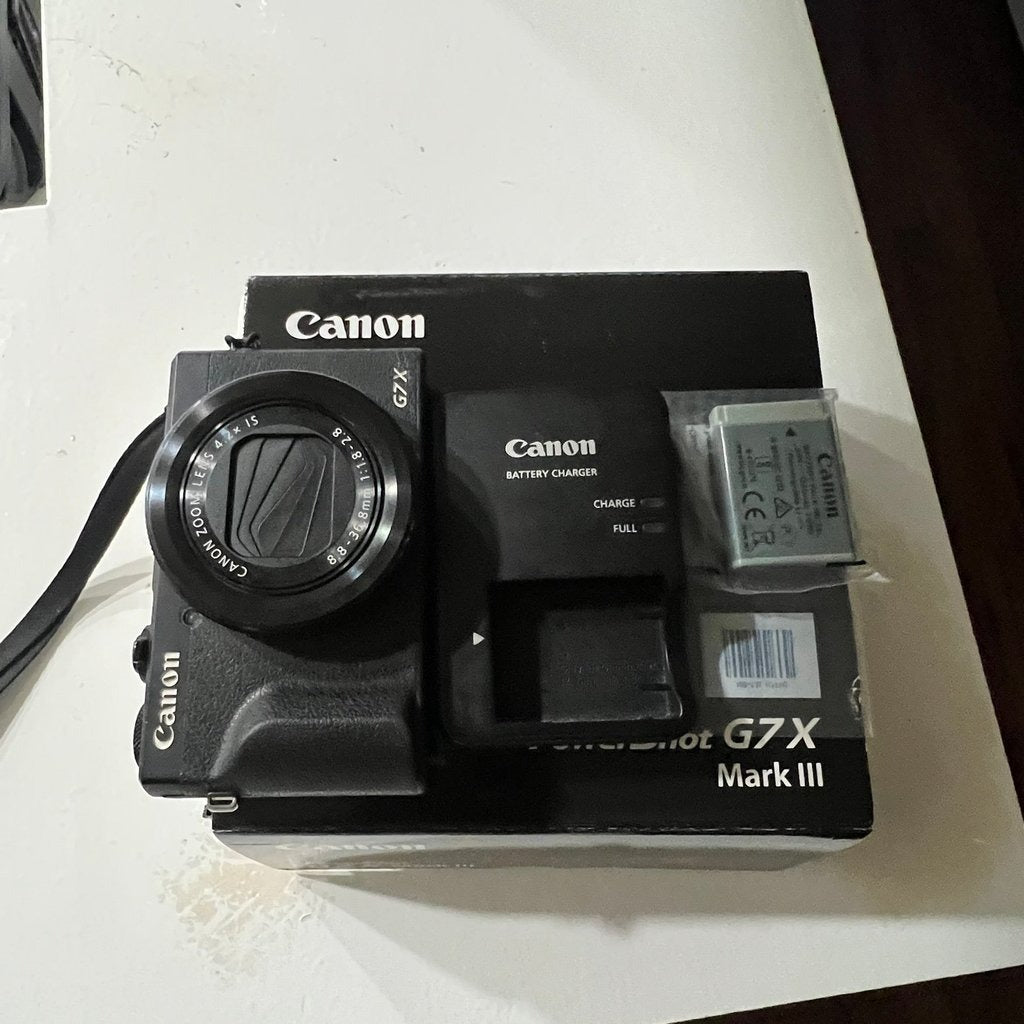 Used Canon G7X Mark III 🍥🎀📷
