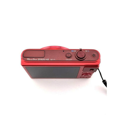 Used Canon PowerShot SX620 HS 20.2MP Digital Camera (Red) 📷🍇