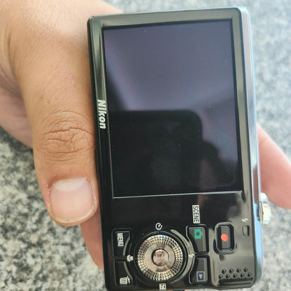 Nikon COOLPIX S6900 16MP Compact Digital Camera (Black) with Flip Screen and Wi-Fi 🍥 🎀📷