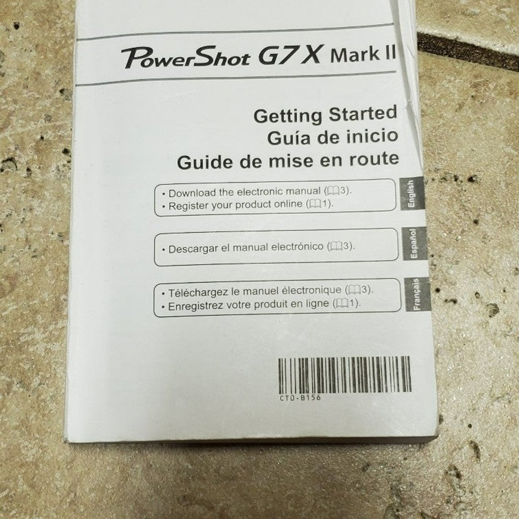 Used Canon G7X Mark II with Tripod 🍇₊˚💜