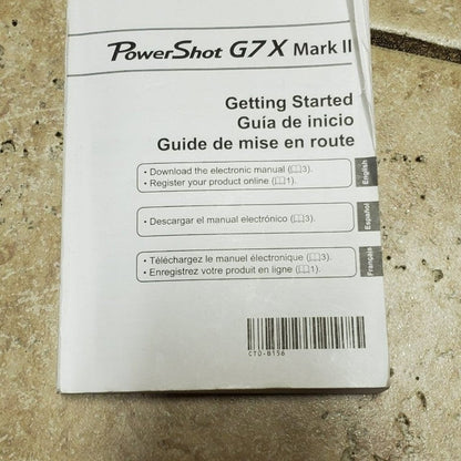 Used Canon G7X Mark II with Tripod 🍇₊˚💜
