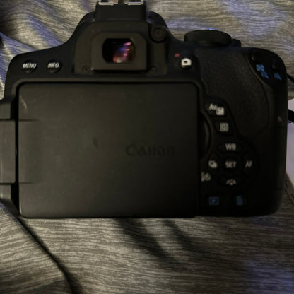 Canon EOS Rebel T6i / 750D Digital Camera with EF-S 18-55mm IS Lens 🍥 🎀📷