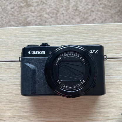 Used Canon PowerShot G7X Mark II Digital Camera Video Creator Kit Bundle 🍥🎀📷