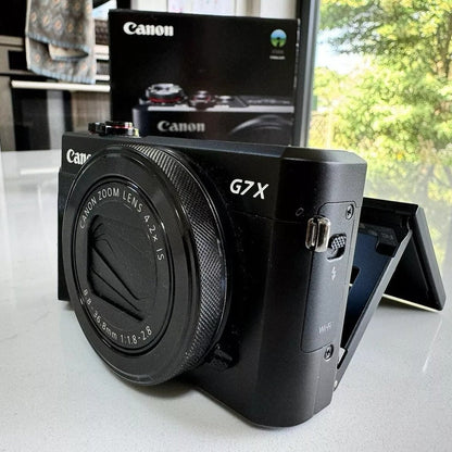 Used Canon PowerShot G7X Mark II Digital Camera (Black) 🍥🎀📷