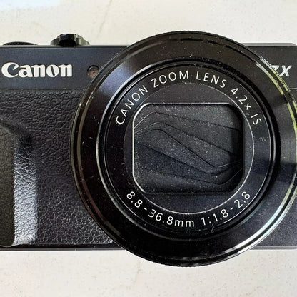 Used Canon PowerShot G7X Mark II Digital Camera (Black) 🍥🎀📷