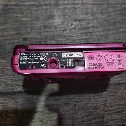 Nikon COOLPIX S6900 16MP Compact Digital Camera (Black) with Flip Screen and Wi-Fi 🍥 🎀📷