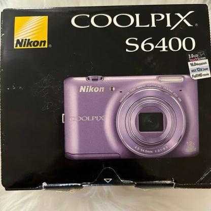 Nikon COOLPIX S6900 16MP Compact Digital Camera (Black) with Flip Screen and Wi-Fi 🍥 🎀📷