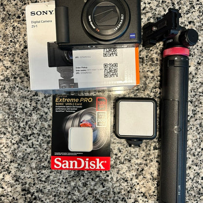 Used Sony ZV-1 Digital Camera (Black)