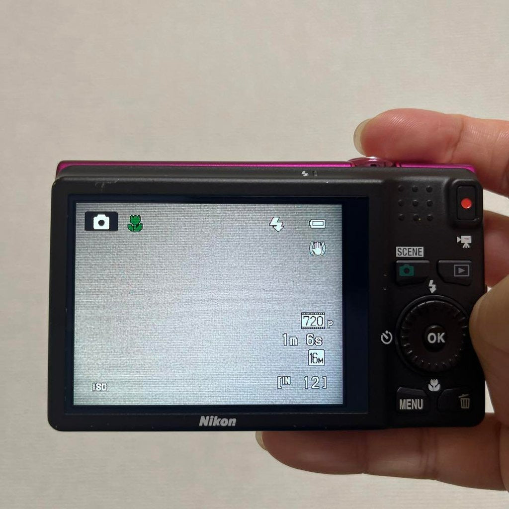 Nikon COOLPIX S6900 16MP Compact Digital Camera (Black) with Flip Screen and Wi-Fi 🍥 🎀📷