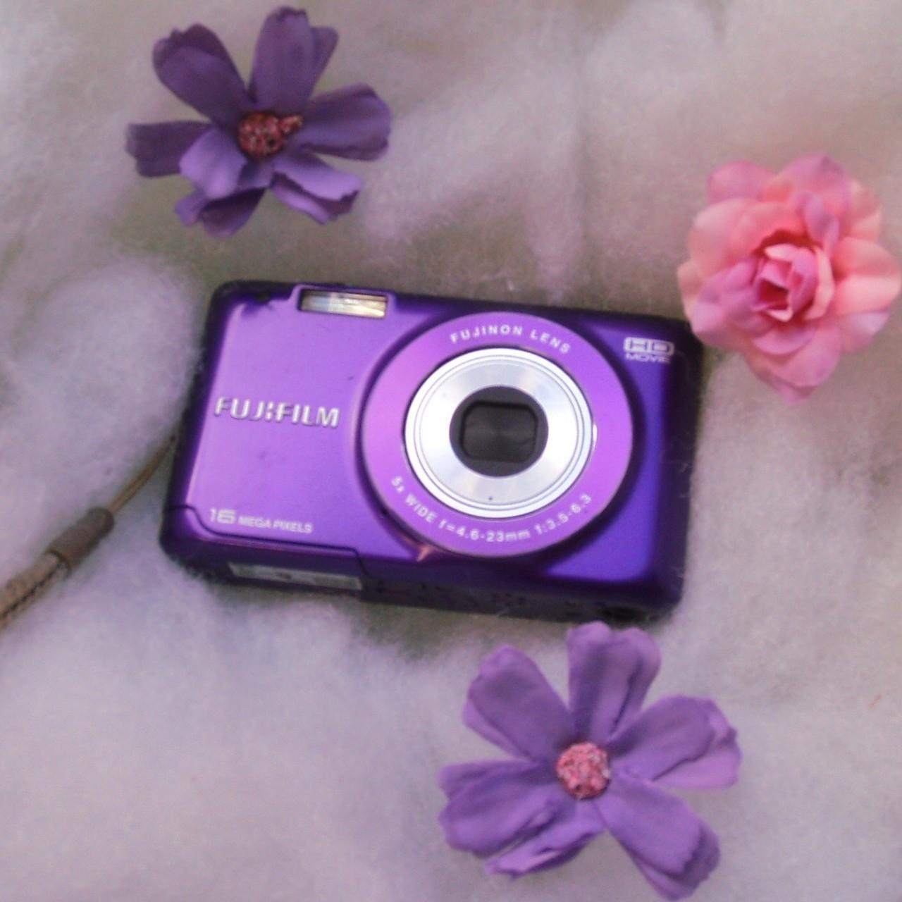 Used Purple Fujifilm FinePix JX Digital Camera