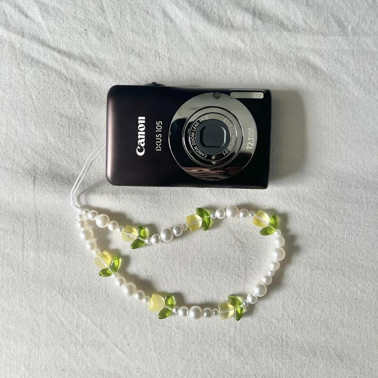 Used Canon Ixus 105 12.1MP Brown Digital Camera