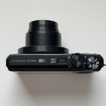 Used Nikon Coolpix S7000 Digital Camera Bundle