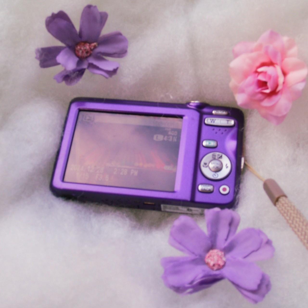 Used Purple Fujifilm FinePix JX Digital Camera